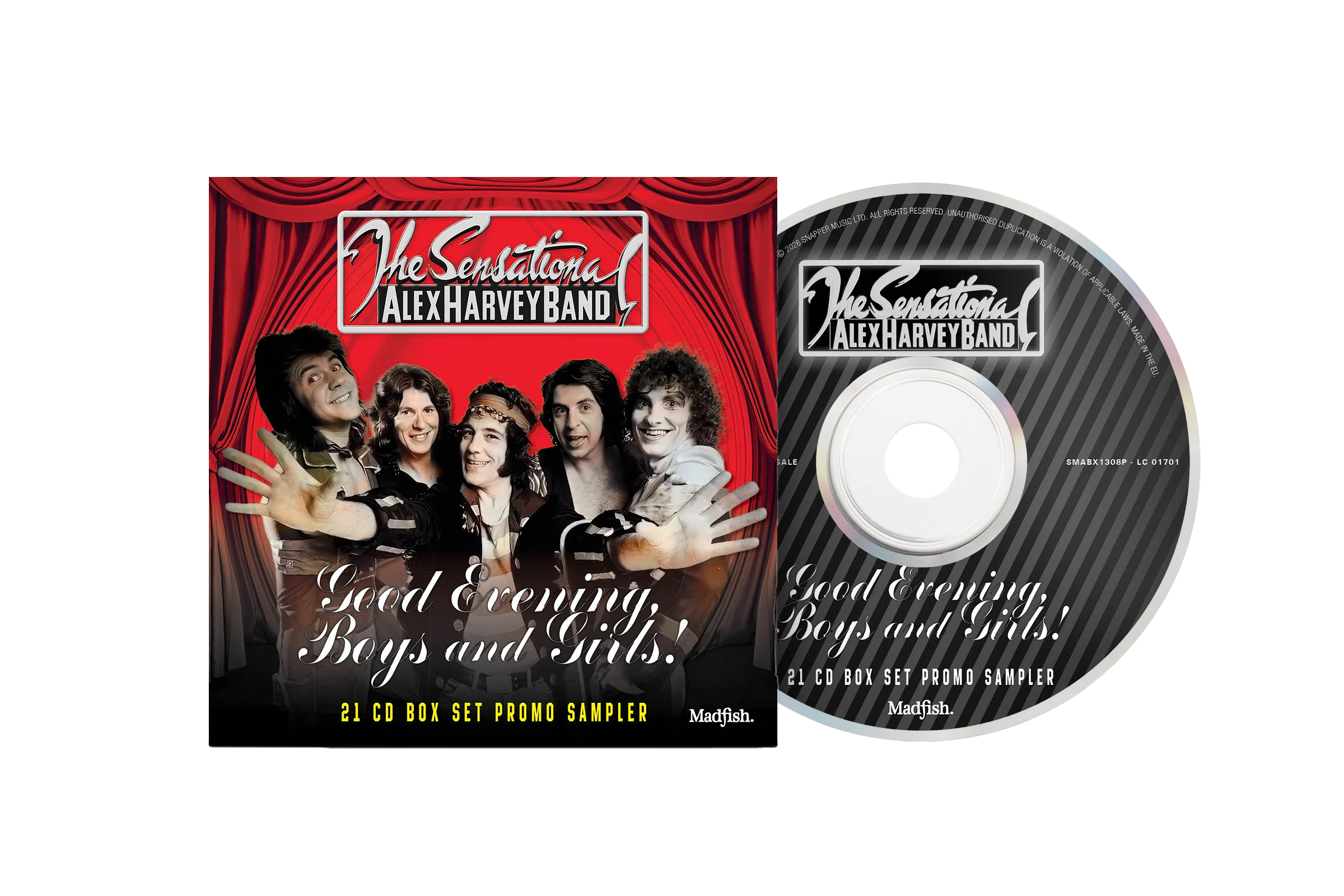 Issue #352 (The Sensational Alex Harvey Band): Magazine,  T-Shirt + CD Sampler - Image 4
