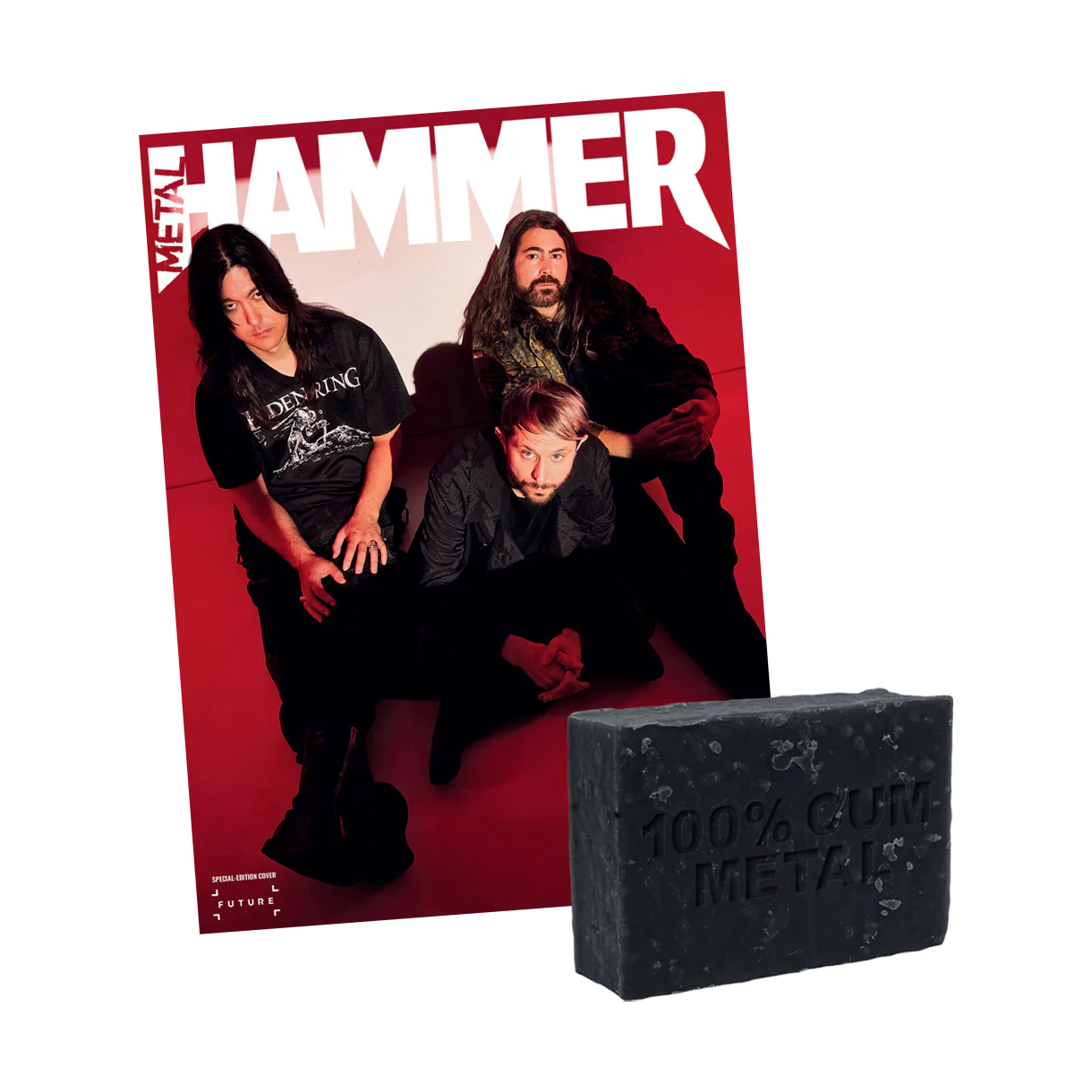 Issue #409 (Health): Magazine + '100% Cum Metal' Soap Bar