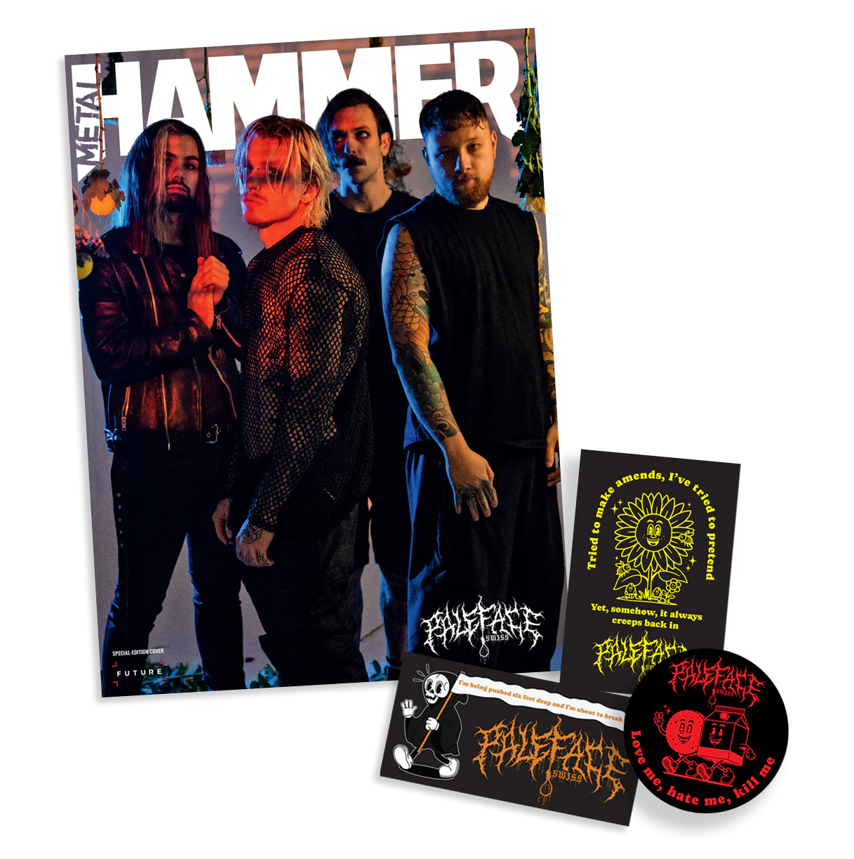 Issue #410 (The New Heavy - Paleface Swiss): Magazine + Exclusive Patch Set