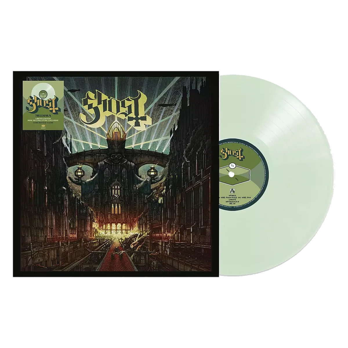 Meliora: Limited Coke Bottle Clear Vinyl LP
