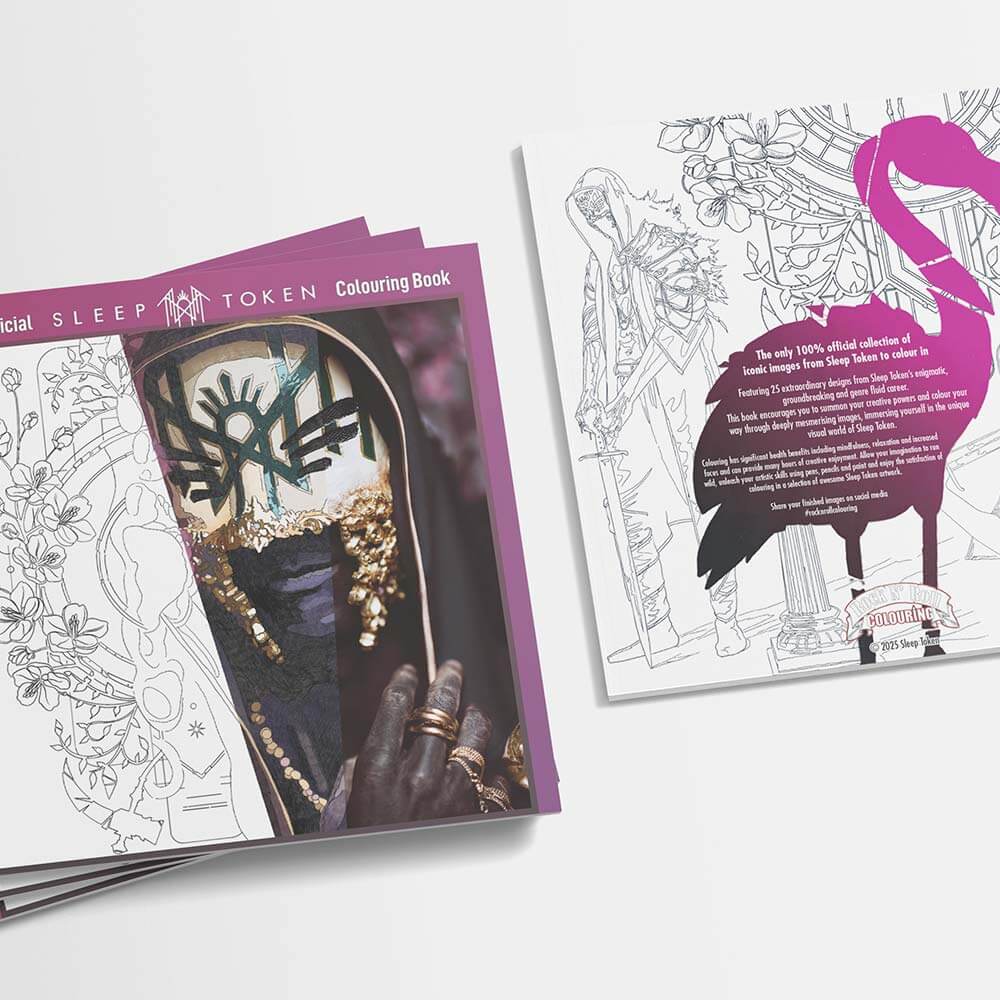 The Official Sleep Token Colouring Book - Image 4