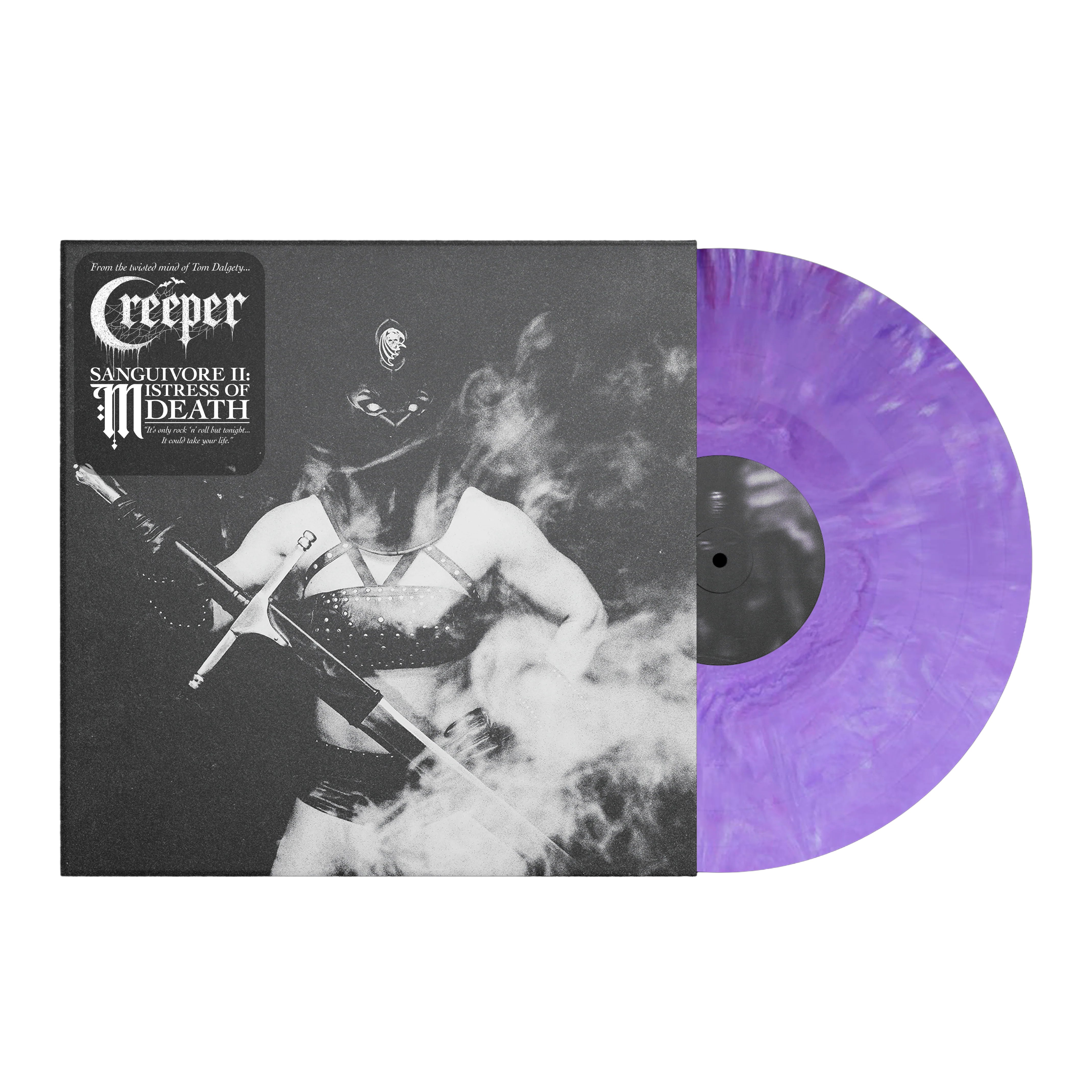 Sanguivore II - Mistress of Death: Purple Vinyl LP + Signed Art Card - Image 3