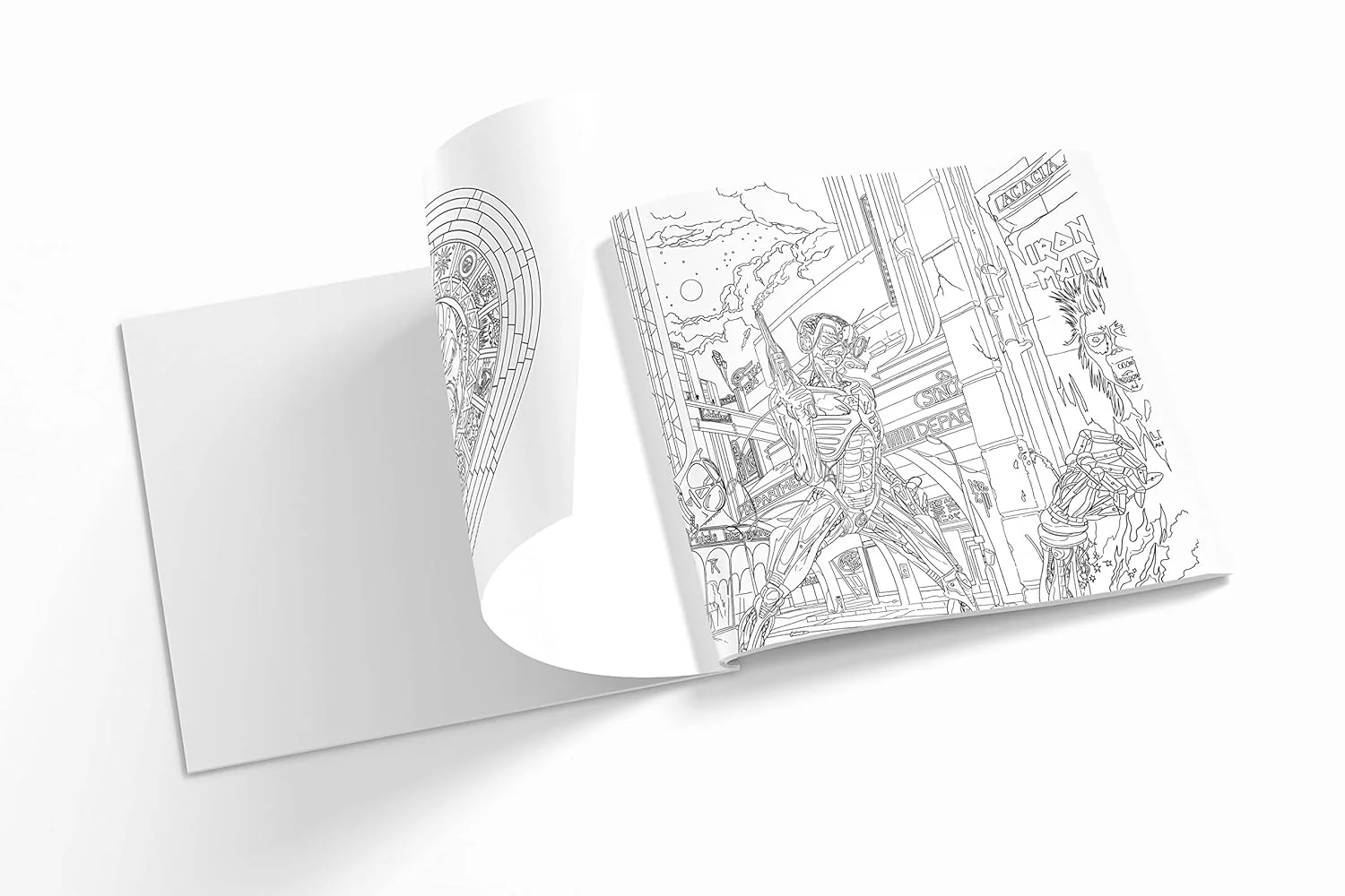 The Official Iron Maiden Colouring Book - Image 3