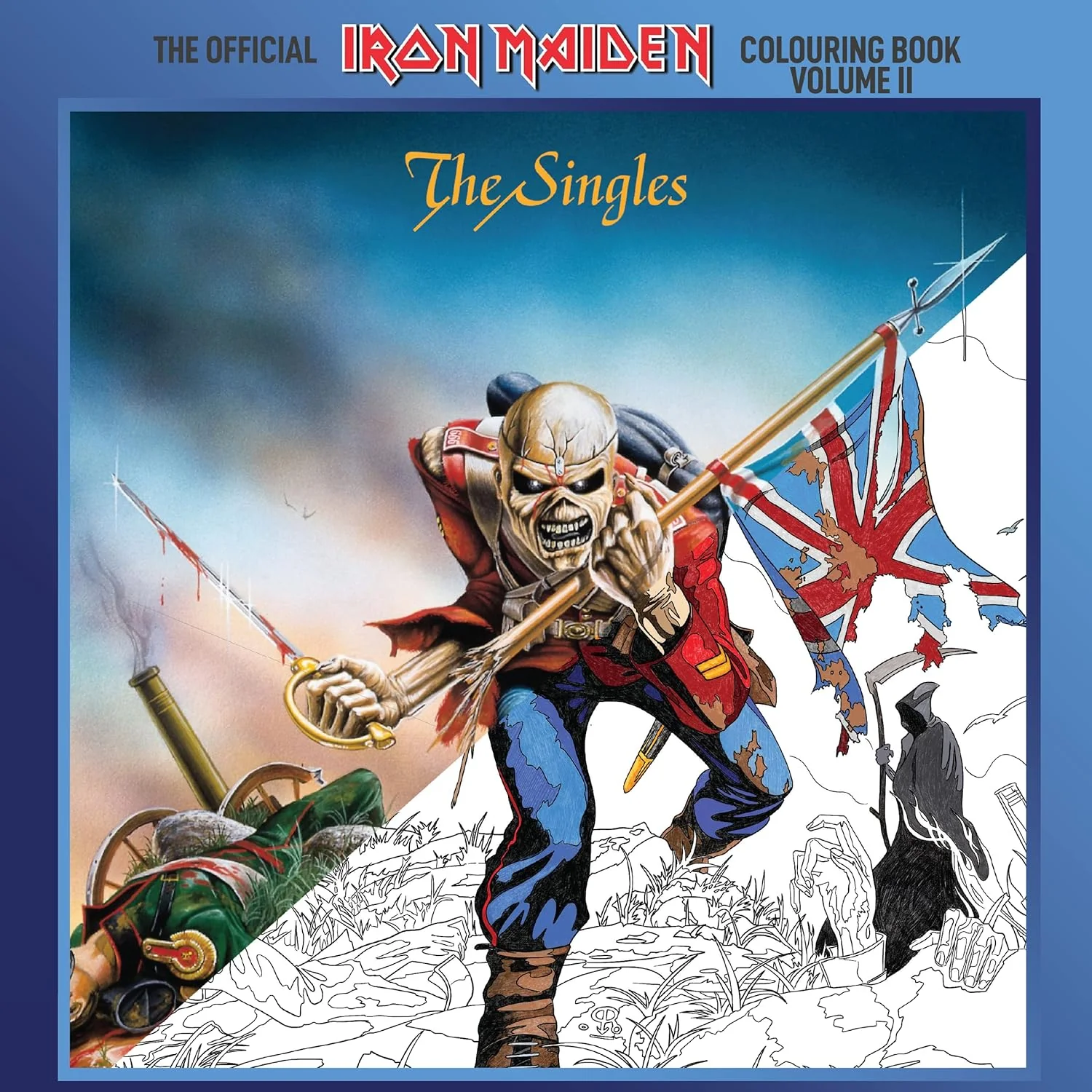 The Official Iron Maiden Colouring Book Volume II - The Singles - Image 2