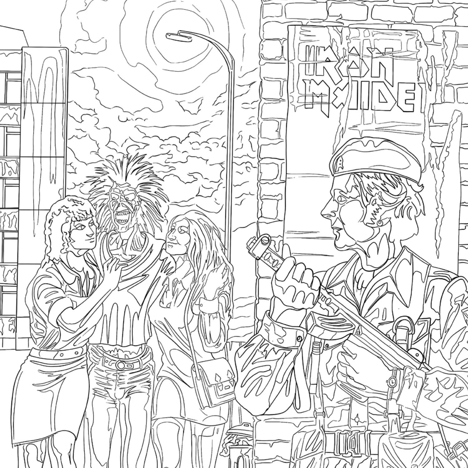 The Official Iron Maiden Colouring Book Volume II - The Singles - Image 4
